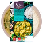 Sainsbury's Thai Inspired Green Chicken Curry Ready Meal For 1, Taste the Difference 400g