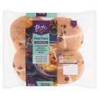 Sainsbury's Free From Chocolate Orange Hot Cross Buns, Taste the Difference 280g