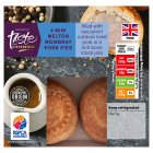 Sainsbury's Mini Melton Mowbray Pork Pies, Summer Edition, Taste the Difference x4 200g