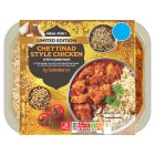 Sainsbury's Chettinad Style Chicken Curry with Cumin Rice Ready Meal for 1 400g