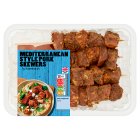 Sainsbury's Mediterranean Style Pork Skewers 420g