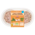 Sainsbury's Salt & Pepper Chicken Burgers x2 227g