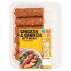 Sainsbury's Chicken & Chorizo Kofta Kebabs 360g