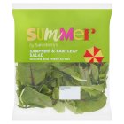 Sainsbury's Summer Samphire & Babyleaf Salad 75g