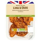 Sainsbury's Lime & Chilli Cooked British Chicken Mini Fillets 170g (ready to eat)