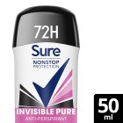 Sure Antiperspirant Invisible Pure Nonstop Protection 50ml