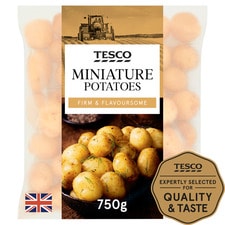 Tesco Miniature Potatoes 750G