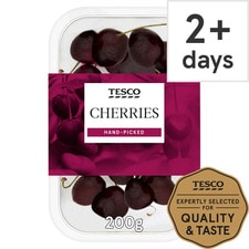 Tesco Cherries Punnet 200G