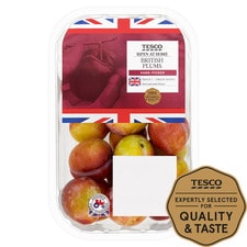 Tesco British Plum Punnet 400G