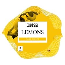 Tesco Lemons 4 Pack