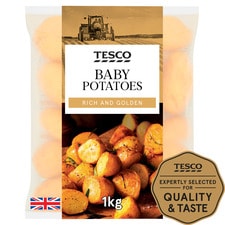 Tesco Baby Potatoes 1Kg