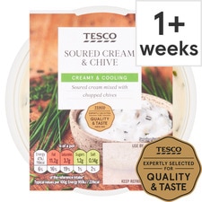 Tesco Sour Cream & Chive Dip 200G