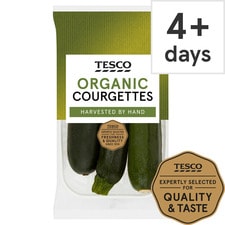 Tesco Organic Courgettes 3 Pack