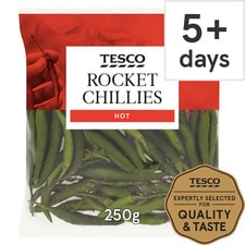 Tesco Rocket Chillies 250G