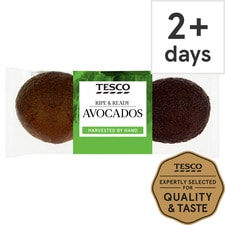 Tesco Ripe & Ready Twin Pack Avocados