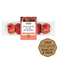 Tesco Flat Peach Minimum 4 Pack