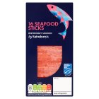 Sainsbury's MSC Seafood Sticks x16 250g