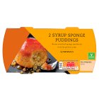 Sainsbury's Syrup Sponge Puddings 2x110g