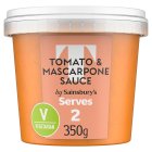 Sainsbury's Tomato & Mascarpone Sauce 350g (Serves 2)