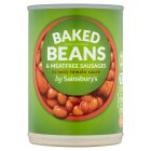 Sainsbury’s Baked Beans & Meatfree Sausages 400g