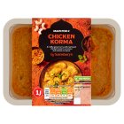 Sainsbury's Indian Chicken Korma Ready Meal Main For 2 400g