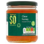 Sainsbury's Clear Honey, SO Organic 340g