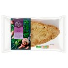 Sainsbury's Aromatic Garlic & Coriander Naans, Taste Difference x2 280g