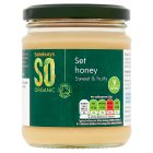 Sainsbury's Set Honey, SO Organic 340g