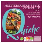 Sainsbury's Mediterranean Style Vegetable Quiche 400g