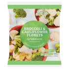 Sainsbury's Broccoli & Cauliflower Florets 900g