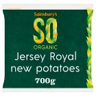 Sainsbury's SO Organic Jersey Royal New Potatoes 700g