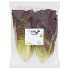 Sainsbury's Cos Lettuce, Mini Red x2