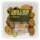 Sainsbury's Queen Olives with Lemon & Herb 160g