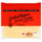 Sainsbury's British Mature Grated Cheddar Cheese 500g