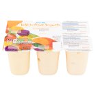 Sainsbury's Mixed Yellow Fruit Yogurt 6x125g