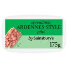 Sainsbury's Ardennes Spreadable Paté 175g