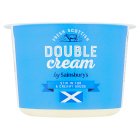 Sainsbury's Scottish Double Cream 150ml