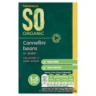 Sainsbury's Cannellini Beans Carton, SO Organic 380g (230g*)