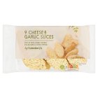 Sainsbury's Garlic & Cheese Slices x9 315g