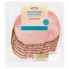 Sainsbury's British Peppered Cooked Ham Slices x7 120g