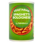 Sainsbury's Vegetarian Spaghetti Bolognese 400g