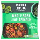 Sainsbury's Baby Whole Leaf Spinach 900g