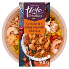 Sainsbury's Chicken & King Prawn Paella, Taste the Difference 400g (Serves 1)