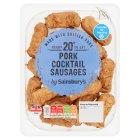 Sainsbury's Pork Cocktail Sausages 200g