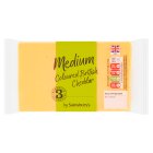 Sainsbury's Scottish Medium Cheddar Cheese 400g