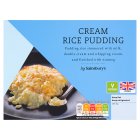 Sainsbury's Cream Rice Pudding 500g