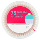 Sainsbury's Plain Cupcake Cases x75