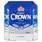 Sainsbury's Crown Lager 4x440ml