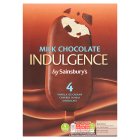 Sainsbury's Milk Chocolate Ice Creams 4x75g