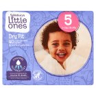 Sainsbury's Little Ones Dry Fit Size 5 Junior 40 Nappies